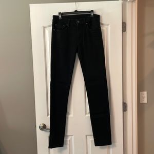 American Eagle Men’s Black Skinny Jeans 32x36